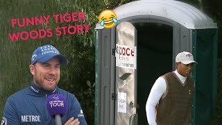 Hilarious TIGER WOODS Toilet Story [upl. by Blanch]