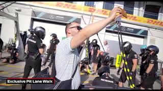 F1® Experiences Exclusive Pit Lane Walk  2022 Formula 1® Season [upl. by Oneill182]