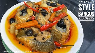 Spanish Style Bangus Sardines plus pasilip sa binili ko na lupa sa Rizal Laguna [upl. by Ecyak]