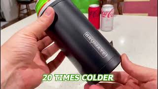 BrüMate Hopsulator Trio 3 in 1 Insulated Can Cooler Review [upl. by Mahda437]