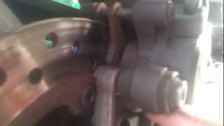 How To rear brake pad replacement [upl. by Asil792]