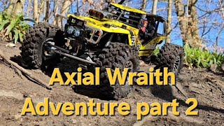 Axial Wraith Adventure  part 2 [upl. by Ahsiema]