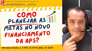 COMO PLANEJAR AS METAS NO NOVO FINANCIAMENTO DA APS 2024 [upl. by Chiles]