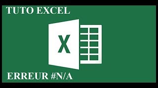 EXCEL ERREUR NA [upl. by Hasila]