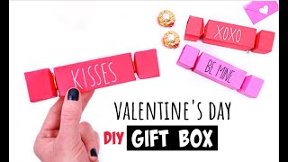 DIY VALENTINES DAY GIFT BOX  Valentines Day Gifts  Valentines Gift Ideas [upl. by Petie397]