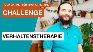 Verhaltenstherapie für deine schriftliche Prüfung  Heilpraktiker für Psychotherapie [upl. by Aamsa]