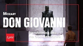 Transforming into the Commendatore  Mozarts DON GIOVANNI [upl. by Sheeran]