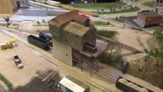 Making an Operating HO Scale Loader Walthers Glacier Gravel Co [upl. by Joye]