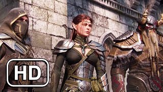 THE ELDER SCROLLS ONLINE  All Cinematics 2023  Full Cinematic Movie [upl. by Bilek]