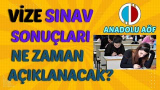 Anadolu Aöf Vize Ara Sınav Sonuçları Ne Zaman Açıklanır Sınav Soruları Cevapları Yayınlandı mı [upl. by Snider]