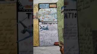 How to make travel brochure of london for school project [upl. by Berlin615]