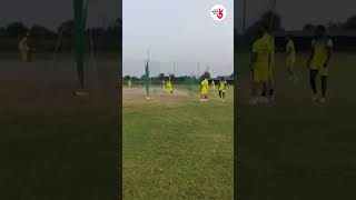 Abid Nabi bowling in Legends League Nets  Legends League Cricket 2024 [upl. by Acinomed]