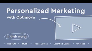 Optimove x Personalized Marketing [upl. by Amling]