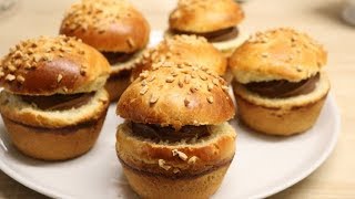 PETITES BRIOCHE A LA CREME AU CHOCOLAT FACILE CUISINERAPIDE [upl. by Saibot93]