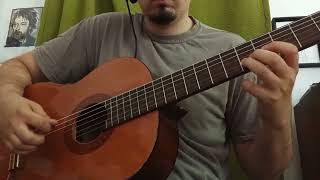 Phrygian scale  Arabicstyle classical guitar [upl. by Aneeroc]