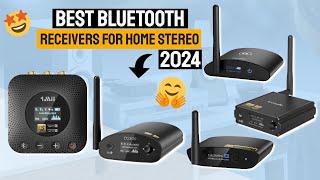 Top 5 Best Bluetooth Receivers for Home Stereo in 2024 [upl. by Einnahc]