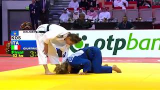 Majlinda KELMENDI vs Odette GIUFFRIDA  Abu Dhabi Grand Slam 2019 Final 52 kg [upl. by Laurence308]