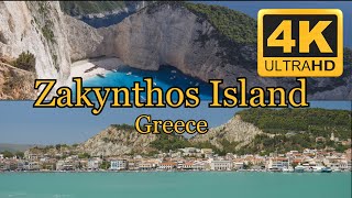 Zakynthos Island Greece 75 min in 4K [upl. by Larson]