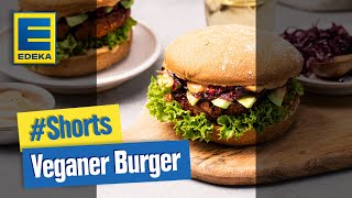 Veganes Burger Rezept  Bohnenburger Patties amp Soße selber machen Shorts [upl. by Audi]