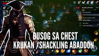 MIR4  KRUKAN  SHACKLING ABADDON BUSOG SA CHEST [upl. by Lower]