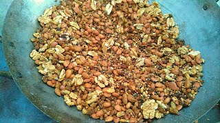 In Spring Blossom We Make Special Dish Called Khani  Mix Dried Fruit Roasted [upl. by Cordy]