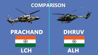 The difference between Indian built Hal Dhruv and Prachand Helicopter [upl. by Eniamraj788]