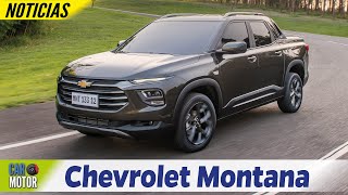 Chevrolet Montana 2023🛻 Un Tracker convertido en pick up🔥 Car Motor [upl. by Maxwell]