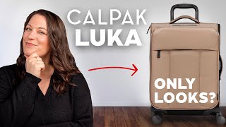 Calpak Luka Carry On All Style No Substance Honest Luggage Review [upl. by Glasgo]