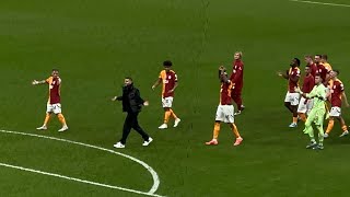 Maç sonu İcardi ve Osimhen üçlü Aşkın olayım İcardi’ye sakatlığında büyük destek💛❤️ [upl. by Dlaniger117]