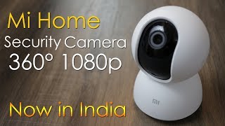 Mi Home Security Camera 360 1080p unboxing review now in India cheapest security camera Rs 2699 [upl. by Lynne]