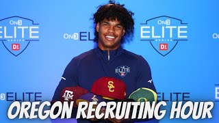 Oregon Recruiting Hour July 8 2024  Ducks Dish Podcast [upl. by Jea]