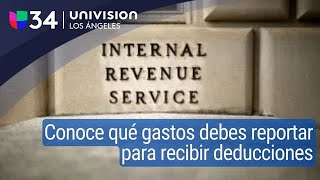 Declaración de impuestos conoce los gastos que debes reportar para recibir deducciones [upl. by Drahcir155]