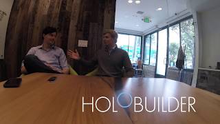 HoloBuilder Interviewing Curtis Rodgers about his talk at ENR Future Tech Conference [upl. by Averill579]