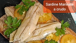 Come fare le Sardine Marinate a crudo [upl. by Ataliah297]