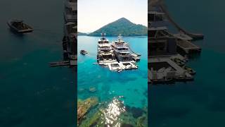 How Deep Would you Dive from Motor Yacht Loon [upl. by Orecic]