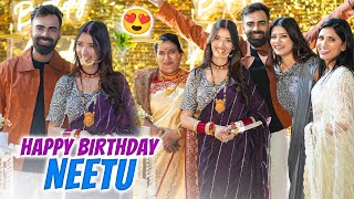 Neetu ke liye sabse bada SURPRISE Birthday Party 😍 [upl. by Entwistle]