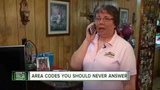 Area codes you should never answer [upl. by Milissent70]