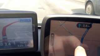 TOMTOM GPS Test TomTom urban rider TomTom Start 25 TomTom Go 600 TOMTOM OLD AND NEW [upl. by Nylsaj]