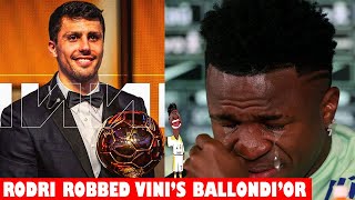 ⚠️ BIG SCAM Papa Perez sold his Sons ballonDOR to Rodri [upl. by Diskson808]