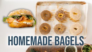 Homemade Bagels [upl. by Ayidan]