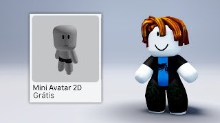 COMO GANHAR MINI AVATAR DE GRÁTIS NO ROBLOX😍 2024 [upl. by Anirtek]