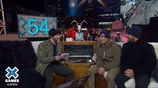 Host Set Interview 60 Seconds with the McMorris brothers  X Games Aspen 2019 [upl. by Paschasia]