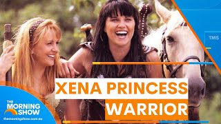 Xena Warrior Princess star on The Morning Show [upl. by Ettezzil]