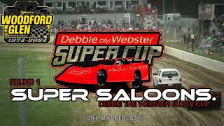 DEBBIE THE WEBSTER SUPER CUP WOODFORD GLEN SPEEDWAY ROUND 1 2024 [upl. by Larrad]