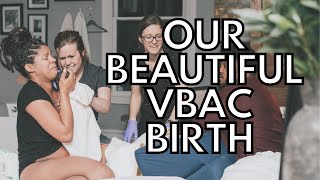 SUCCESSFUL VBAC BIRTH STORY  NATURAL UNMEDICATED BIRTH  BIRTH CENTER BIRTH [upl. by Braden]