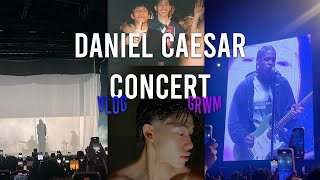 DANIEL CAESAR CONCERT  GRWM VLOG  KINGHENRY [upl. by Sender]