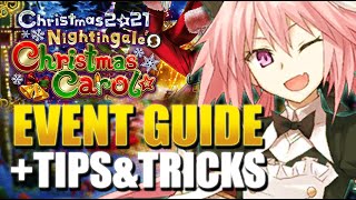 CHRISTMAS 5 EVENT GUIDE FARMING THE LOTTERY Fate Grand Order [upl. by Everick346]