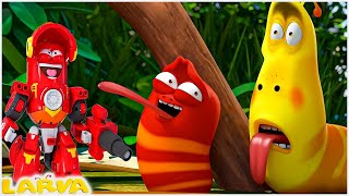 LARVA  RED ROBOT  CARTOON MOVIE FOR LIFE THE BEST OF CARTOON  HILARIOUS CARTOON COMPILATION [upl. by Dearden]