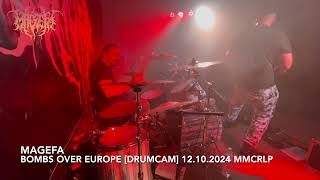 MAGEFA  Bombs Over Europe  12102024 mmcrlp Drum Cam [upl. by Sabah]