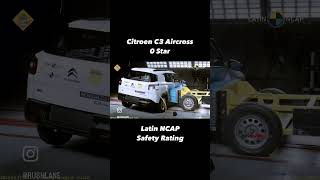 Citroen C3 Aircross scores 0 star safety rating at Latin NCAP [upl. by Primrose]